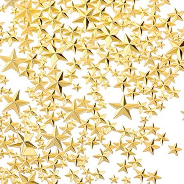 Imagem de Chuangdi 516 peças de pedras de cristal de strass de estrela acrílica strass traseira plana 18 mm/12 mm/10 mm/6 mm para decoração de casamento, Natal, aniversário, faça você mesmo, roupas, sapatos