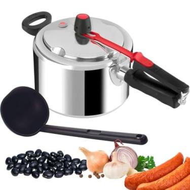 Imagem de Panela de Pressão 3 Litros Alumínio Polido e Concha em Nylon