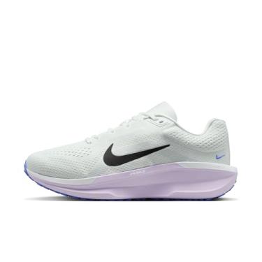 Imagem de Nike Tênis feminino Winflo 11, Summit Branco/Preto Violeta Mist-Safira, 8.5 X-Wide