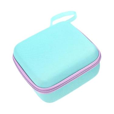 Imagem de ZGUZMCMK Estojo de transporte leve para câmera instantânea, compatível com Mini 12/11/9/8, Verde