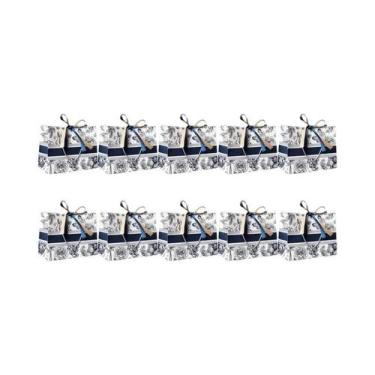 Imagem de Sacolas De Presente Florais INS Fashion Com Fita, Sacolas De Papel Par