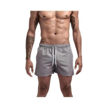 Imagem de Bermudas De Praia Masculinas De Verão Com Forro De Malha, Roupa De Ban