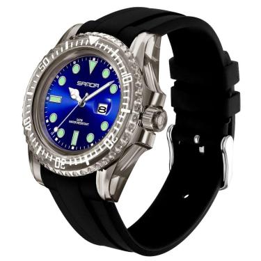 Imagem de Relógio De Quartzo Feminino Casual Alça De Silicone A Prova De D´agua