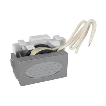 Imagem de Módulo campainha cigarra Ekron Cinza - Dicompel EKC-31000/33