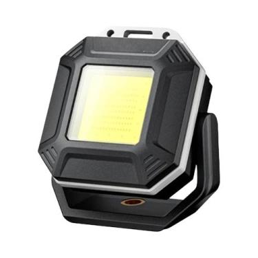 Imagem de Lanterna De Trabalho LED Recarregável À Prova d'Água Com Base Magnétic