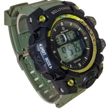 Imagem de Relogio Militar Tiktok Digital Masculino Estudante Moda 2025 - Bollfen