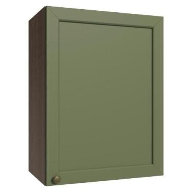 Imagem de Armário Aéreo 50cm 1 Porta Rustic/verde Vik Madesa Rustic/verde