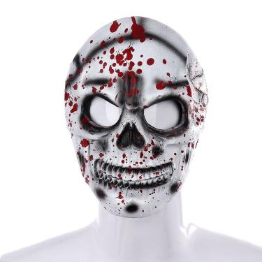 Imagem de Fantasia facial completa de Horror Skull Mask Bloody Skeleton