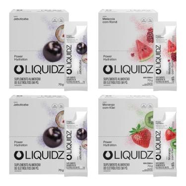 Imagem de LIQUIDZ® - Eletrólitos Zero Açúcar 3 Sabores 56 Sachês-Unissex