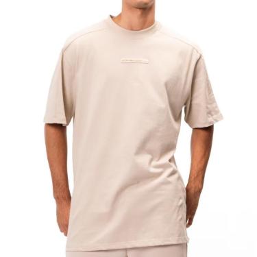Imagem de Camiseta Masculina Oakley Oversized Soho Humus Areia Bege FOA4071353-Masculino