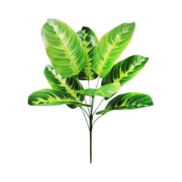 Imagem de Planta Artificial Grande De Palmeira Tropical 65-125cm Com Folhas De B