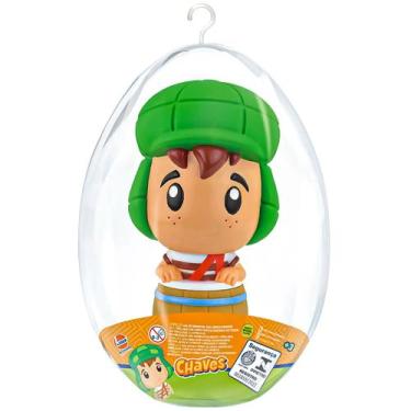 Imagem de Brinquedo Bonecos Chaves No Ovo Páscoa Infantil Figura Em Vinil - Líde