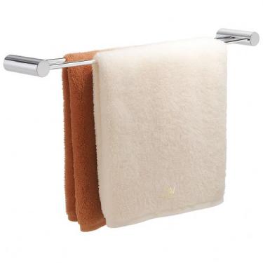 Imagem de Toalheiro Porta Toalha Duplo Para Banheiro 70cm Inox 304 Linha Paris R