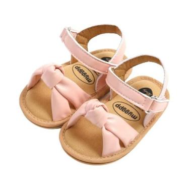 Imagem de Sandálias Unissex Para Bebês, Confortáveis, Para O Verão, Praia, Laço 