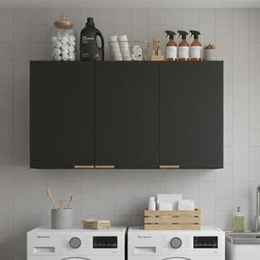 Imagem de Armário Aéreo 3 portas Multiuso para Ambientes Diversos - ECOMMERCE 30