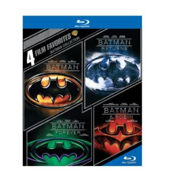 Imagem de 4 Film Favorites: Batman Collection (Batman / Batman Returns / Batman Forever / Batman & Robin) [Blu-ray]
