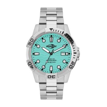 Imagem de Relógio Mormaii Masculino Ref: Mo2317an/1h Esportivo Aço Prateado