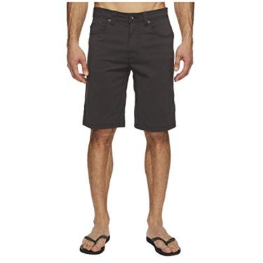 Imagem de prAna Short masculino padrão Brion, carvão, 71 cm L x 28 cm C