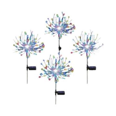 Imagem de Luzes De Fada Solares À Prova d'Água Para Exterior, Lâmpadas LED Em Fo