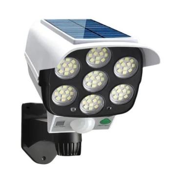 Imagem de Lâmpadas De Parede Com Sensor De Movimento Solar 2000 Lúmens 77 LEDs C