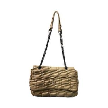 Imagem de Bolsa Feminina Colcci Matelasse Alça Corrente Media Bege-Feminino