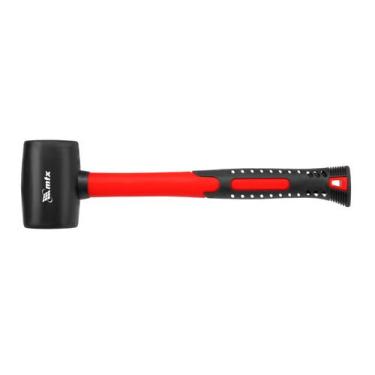 Imagem de Martelo de borracha preta cabo em fibra vidro 225g 1pc mtx