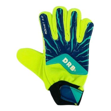 Imagem de Luva De Goleiro Infantil DRB  Goalkeeper  Azul E Verde-Unissex