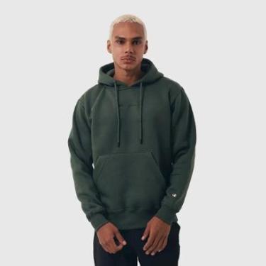 Imagem de MOLETOM CHAMPION CANGURU MINI SCRIPT VERDE-Masculino