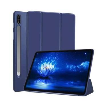 Imagem de Capa De Silicone PU Inteligente Para Samsung Galaxy Tab S10 FE S9 S8 S