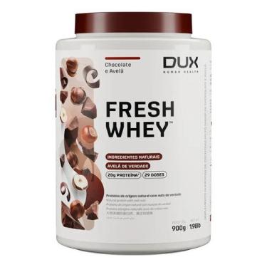 Imagem de Fresh whey 900g - chocolate belga e avela dux nutrition - Dux Nutritio