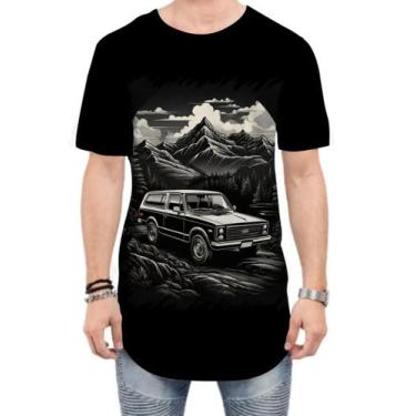 Imagem de Camiseta Longline Viagem na Floresta Retrô 3 - Kasubeck Store®, GG
