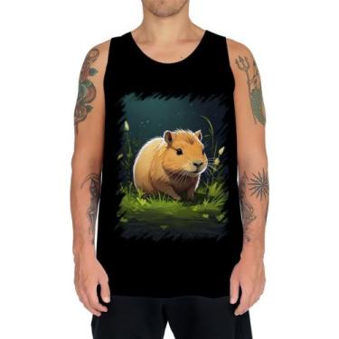 Imagem de Camiseta Regata Capivara do Bem Animalzinho 19 - Kasubeck Store®, Baby