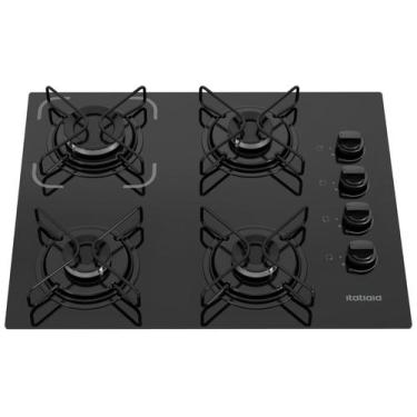 Imagem de Cooktop Itatiaia Essencial 4 Bocas Vidro Preto Bivolt 3700000192, Pret