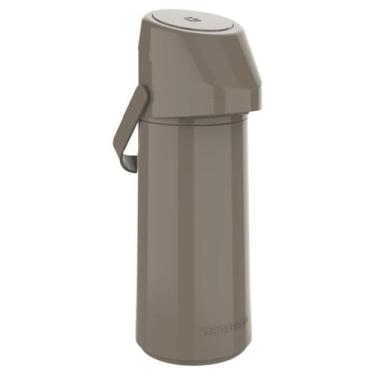 Imagem de Garrafa Térmica Rubi 1 Litro Cor Fendi Café Chá Soprano