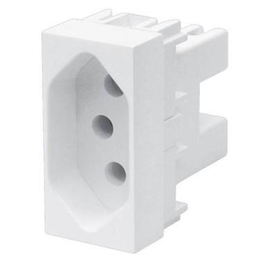 Imagem de Tomada 2p+t 10a 250 Volts Elegance - 2238 - Fame Tomada 2p+t 10a-250v 