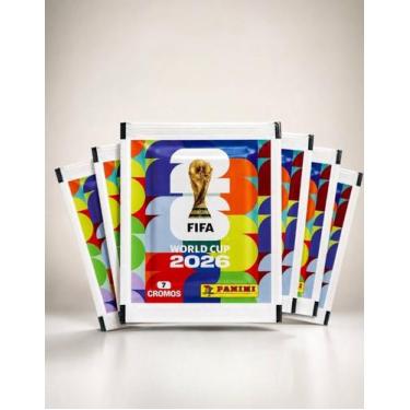 Imagem de Kit 5 Envelopes Figurinhas Copa Do Mundo 2026 Panini Adesivo