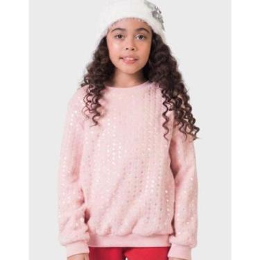 Imagem de Casaco Holográfico Branco Detalhes Inverno Dia a Dia Elegante Frio Moda - Menina 4 a 14...