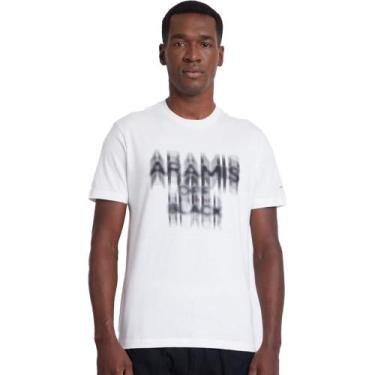 Imagem de Camiseta Aramis Blurred VE24 Off White Masculino, GG