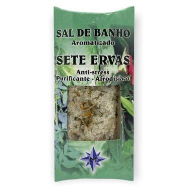 Imagem de Sal de Banho Aromatizado 7 Ervas  100 G - Lua Mistica