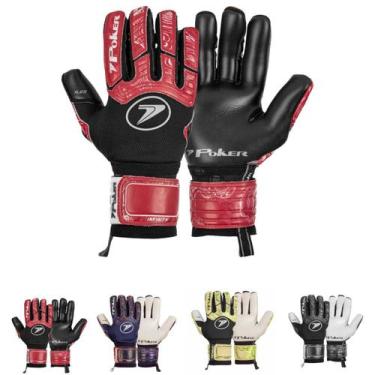 Imagem de Luva Goleiro Campo Poker Infinity Profissional, 01109PTVMBR-9, 01109pt