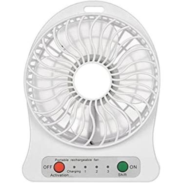 Imagem de Ventilador portatil branco - Tiguera