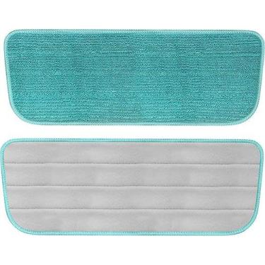 Imagem de Flash Limp Refil Microfibra Verde Para Mop Spray Rmop7800 - FLASHLIMP