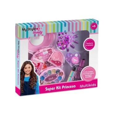 Imagem de Maquiagem My Style Beauty Super Kit Princesa - Multikids