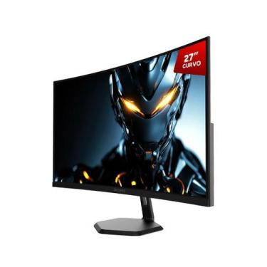 Imagem de Monitor Gamer Pcyes Quartzo Q27C 27 Curvo Fhd Va 100Hz 5Ms Hdmi/Vga Fr