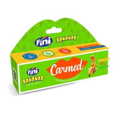 Imagem de Hidratante Labial Carmed Fini Bananas Incolor Efeito Gloss 10g