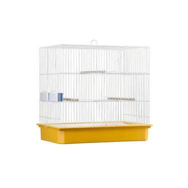 Imagem de Gaiola Pássaros Bico Torto Branco E159 - Gaiolas Londrina, E159