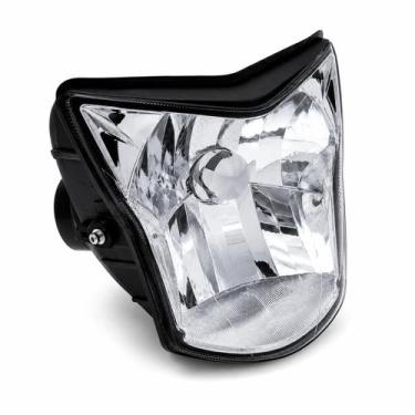 Imagem de Farol Completo para Motocicleta Bros para Substituir Peça Danificada -