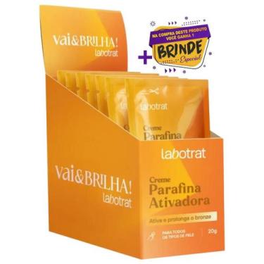 Imagem de Caixa com 12 Creme Parafina Ativadora Cenoura Labotrat