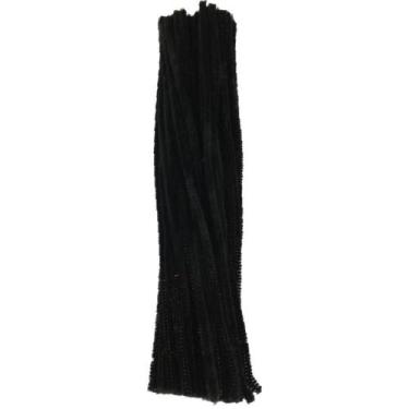 Imagem de Acessorio para Cabelo Haste de Chenille Preto PCT.C/100 - ART Lille