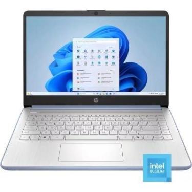Imagem de Notebook Hp 14 N150 4gb 128gb Azul Celeste Sky Blue, 128GB, Azul Céu